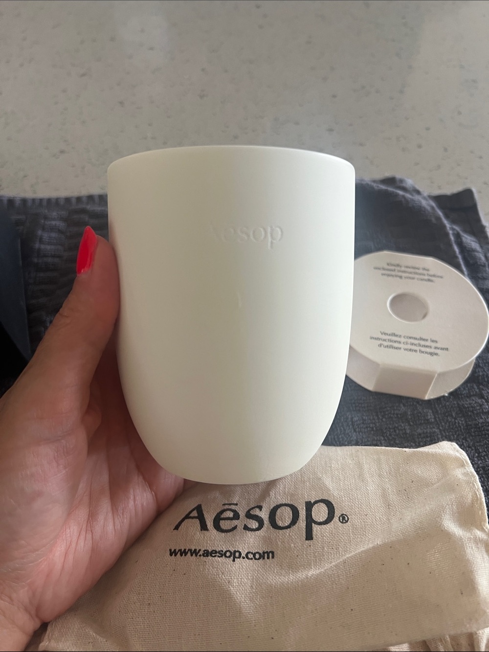 Aesop Aganice Aromatique candle
